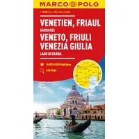 Mairdumont MARCO POLO Regionalkarte Italien 04 Venetien, Friaul, Gardasee