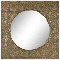 Home esprit Wandspiegel, goldfarben, Metall, 80 x 6 x