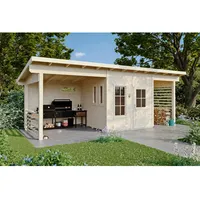 SKANHOLZ Skan Holz Gartenhaus Namur 690 cm x 250