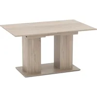 Vicco Esstisch Dix, 140 x 90 cm Sonoma Eiche