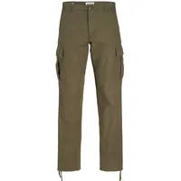 JACK & JONES Kane Barkley Cargohose Olive Night 33