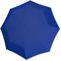 Doppler Taschenschirm in blau