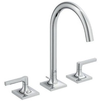 Ideal Standard Joy Neo 3-Loch-Waschtisch-Armatur BD144AA Hebelgriffe, Ausladung 168mm,