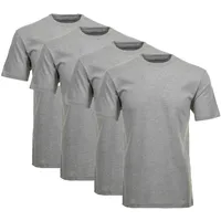 RAGMAN Herren T-Shirt 4er Pack - 1/2 Arm, Unterhemd,
