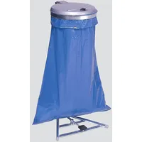 Proregal Robuster Müllsackständer Fußpedal | 120 Liter, HxBxT 100x49x49cm