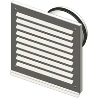 Viessmann Außenwandblende Design DN 180, Edelstahl ZK05352