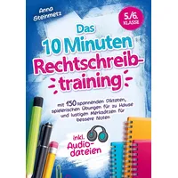 Bookmundo Direct Das 10 Minuten Rechtschreibtraining inkl. Audiodateien 5./6.