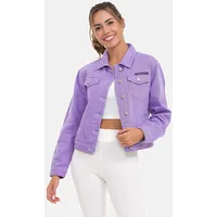 Cipo & Baxx Jeansjacke in Lilac | Gr.: M