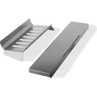 Alfa Forni Kit Hybrid 5 Pizze (Moderno) Edelstahl