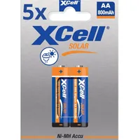 XCell 10x XCell Solar Akkus X800AA Mignon Ni-MH 1,2V