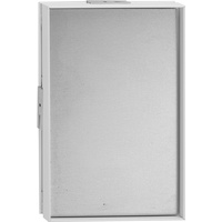 Upmann 80733 Fliesenrahmen PVC 409x409mm-80733, weiß, verzinkt