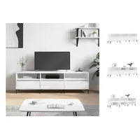 VidaXL TV-Schrank Weiß 150x30x44,5 cm Holzwerkstoff