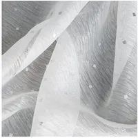 Eurofirany Fertigsibelvorhang 300X250 cm) Weiss