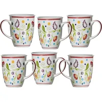 Ritzenhoff & Breker Kaffeebecher 6er Set Geschirr 6 ct