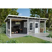 SKANHOLZ Skan Holz Gartenhaus Namur 690 cm x 250