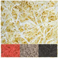 Creative Deco 1kg Crème Gelb Füllmaterial Geschenk aus Papier