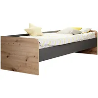 Begabino Bettgestell »Karla Einzelbett, Jugendbett«, 90x200 cm, Bett in