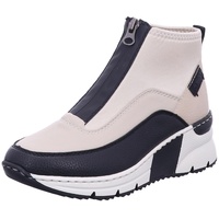 Rieker N6352 hellbeige-schwarz 38