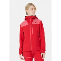 Whistler Outdoorjacke "Salton", Damen, Gr. 40, rot, 92% Polyamid,