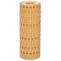 VidaXL Balkon-Sichtschutze 10 Stk. Hellbraun 255x19 cm Poly Rattan