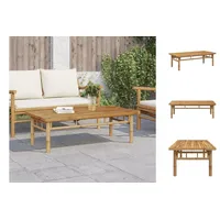 VidaXL Couchtisch 110x55x35 cm Bambus