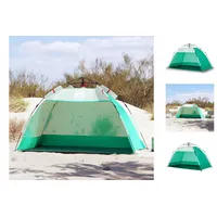 VidaXL Strandzelt 2 Personen Seegrün Quick Release Wasserdicht