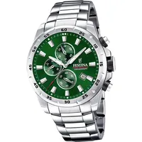 Festina Herren Uhr Elegant Edelstahl Armbanduhr silber D2UF20463/3 -