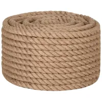 VidaXL Juteseil 25 m Länge 16 mm Stärke