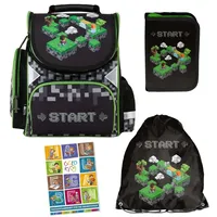 Goldkids Schulranzen für Jungen und Mädchen - Schul-Rucksack für