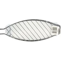 Fackelmann Grill wendbar 60 cm Stahl weiß