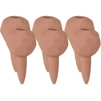 Relaxdays Bewässerungskugeln Ton, 6er Set, Gießhelfer Ø 6cm, dosierte