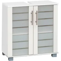 Schildmeyer »Nikosia«, Höhe 64 cm, mit Glastüren, hochwertige MDF-Fronten,