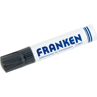 Franken Board-Marker, nachfüllbar, 4-12 mm Keilspitze, 1 Stück, schwarz,