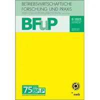 Nwb Verlag Allgemeine Betriebswirtschaftslehre - 75 Jahre BFuP