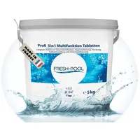 Fresh-pool Profi 5in1 Multifunktion Tabletten 200g 5 kg -