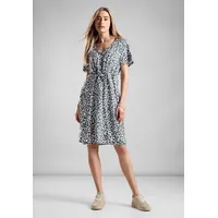 STREET ONE Damen A144041 Knielanges Kleid Mit Print, Cool