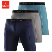 Buffalo Boxer »Boxershorts für Herren«, (Packung, 3 St.), in