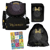 Goldkids Schulranzen für Jungen und Mädchen, 4er-Set - Schul-Rucksack