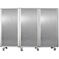 Karat Doppelseitige Trennwand Mobile und Faltbar Semi Transparent 270