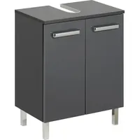 Saphir Waschbeckenunterschrank SAPHIR "Quickset Unterbeckenschrank mit 2 Türen, 50