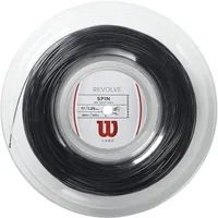 Wilson Revolve (Haltbarkeit+Spin) schwarz 200m Rolle