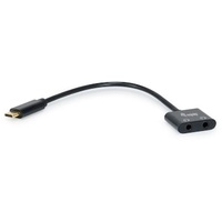 Equip 133469 USB C auf Dual 3,5 mm Kopfhörer