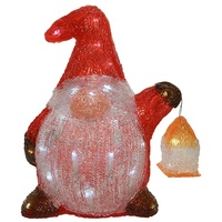 Lumineo 72239 Led-gnomfigur 29x25x17 Cm - Red - One