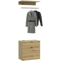 Xonox.home Projekt X Garderobenkombination 61x62x34 beige
