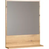 WELLTIME Badspiegel Amrum (1-St), Eleganter Badezimmerspiegel mit Ablage -