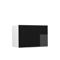 Vicco Badschrank Fame-Line, 60 x 40 cm Flach, Schwarz-Eiche