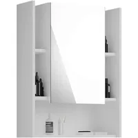 Xonox.home Spiegelschrank Venice Hochglanz Weiß 60 cm eintürig