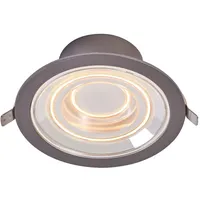 LEDVANCE DECOR FIL DL ECHO Downlight 166mm, silber, 7W,