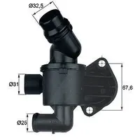 Mahle Thermostat, Kühlmittel mit Dichtung für Audi, Kia, Seat,