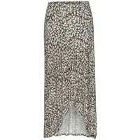 Buffalo Jerseyrock BUFFALO, Damen, Gr. 38, schwarz (schwarz, taupe